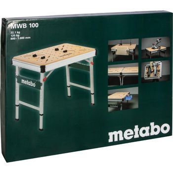 Product image of the product “Metabo MWB 100 outdoor table Beige, Metallic Rectangular shape ”