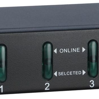 Product image of the product “Inter-Tech KVM-AS-41UA KVM switch Black ”