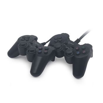 Immagine del prodotto “Gembird JPD-UDV2-01 periferica di gioco Nero USB 2.0 Gamepad Analogico/Digitale PC ”