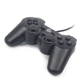 Immagine del prodotto “Gembird JPD-UDV-01 periferica di gioco Nero USB 2.0 Gamepad Analogico/Digitale PC ”