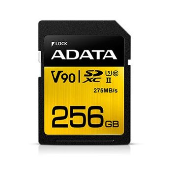 Image du produit “ADATA Premier ONE V90 256 Go SDXC UHS-II Classe 10 ”