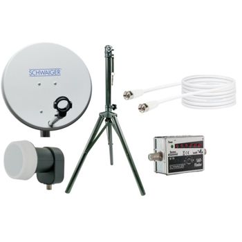 Product image of the product “Schwaiger SATSET440 satellite antenna Black, Grey, Silver ”