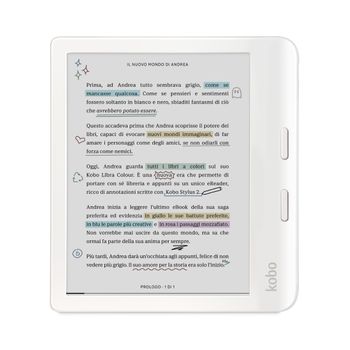Product image of the product “Rakuten Kobo Libra Colour e-book reader Touchscreen 32 GB Wi-Fi White ”