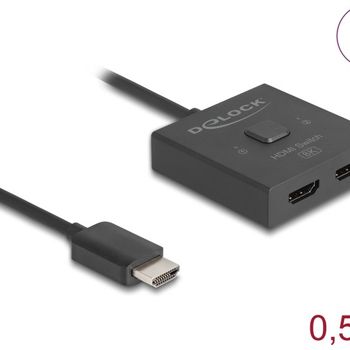 Product image of the product “DeLOCK HDMI Switch 2 to 1 bidirectional 8K ”