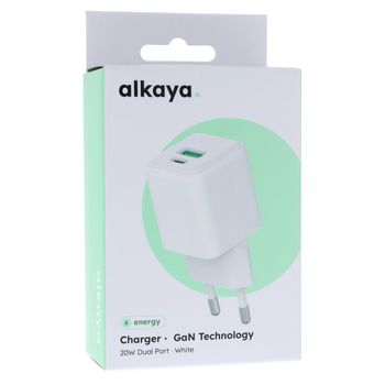 Artikelbild des Artikels “alkaya NEXUS-Laderät mit GaN-Technologie 20W weiss “