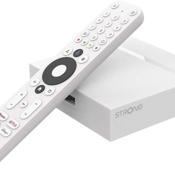 Product image of the product “Strong LEAP-S3+ Smart TV box White 4K Ultra HD 16 GB Wi-Fi Ethernet LAN ”