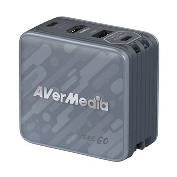 Artikelbild des Artikels “AVerMedia Ladedock, Core GO (GC313) Black, 100W GaN, HDMI “