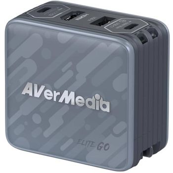 Artikelbild des Artikels “AVerMedia Ladedock, EliteGO (GC313Pro) Black, 100W GaN, HDMI “