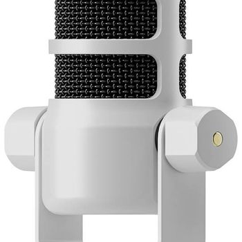 Artikelbild des Artikels “Rode PODMICW Stand Sprach-Mikrofon Übertragungsart (Details):Kabelgebunden inkl. Windschutz XLR Kabelgebunden Weiß “