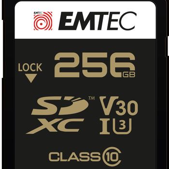 Product image of the product “Emtec ECMSD256GXC10SP memory card 256 GB SDXC UHS-I Class 10 ”