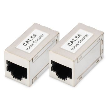 Product image of the product “Digitus CAT 6A modular couplers, shielded - 2 pieces ”