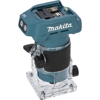 Product image of the product “Makita DRT52Z Akku-Kantenfräse Länge 134mm Arbeits-Länge 42mm ”