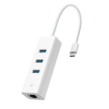Artikelbild des Artikels “TP-Link UE330C USB Type-C 3-Port Hub Gigabit Ethernet Adapter “
