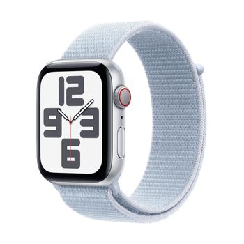 Immagine del prodotto “Apple Watch SE OLED 44 mm Digitale 368 x 448 Pixel Touch screen 4G Argento Wi-Fi GPS (satellitare) ”