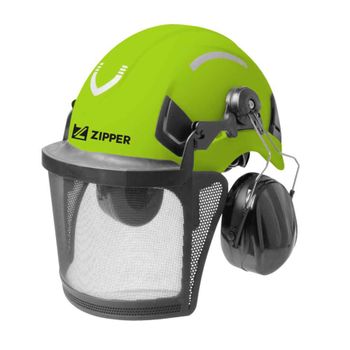 Product image of the product “Zipper ZI-FHPROFI ZI-FHPROFI Forstschutzhelm EN 397, EN 397:2012, EN 1731:2006, EN 352-3:2002 green, black ”