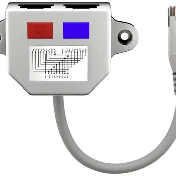 Product image of the product “Goobay 68911 network splitter Power over Ethernet (PoE) Grey ”