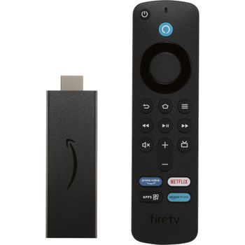 Product image of the product “Amazon Fire TV Stick HD, free and live TV, Alexa Voice Remote, smart home controls, HD streaming ”