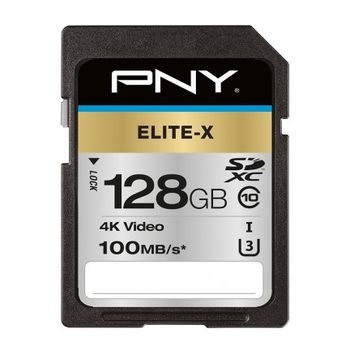 Product image of the product “PNY Elite-X 128 GB SDXC UHS-I Class 10 ”