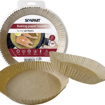 Artikelbild des Artikels “ScanPart 2910070002 Heißluftfritteusenpapier 16cm rund, 100er “