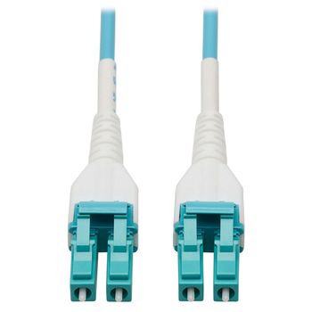 Immagine del prodotto “Tripp Lite N821-100M-AQ-AR cavo InfiniBand e in fibra ottica LC OFNR Colore acqua ”