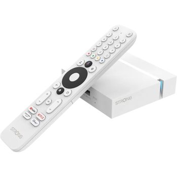 Product image of the product “Strong LEAP-S3+V2 Smart TV box White 4K Ultra HD 16 GB Wi-Fi Ethernet LAN ”