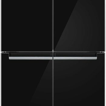 Product image of the product “Bosch Serie 4 KMC85LBEA side-by-side refrigerator Freestanding 547 L E Black ”