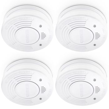 Product image of the product “Alecto Smoke Detector with 10 Jahren Batterielaufzeit, pack of 4 ”