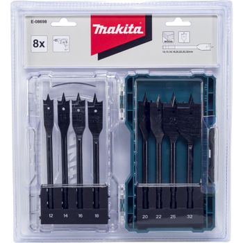 Product image of the product “Makita Flachfräsbohrer-Set 8tlg ”