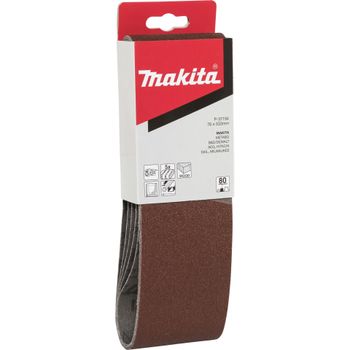 Product image of the product “makita Schleifband 76x533 K80 P-37194, 5-teilig ”