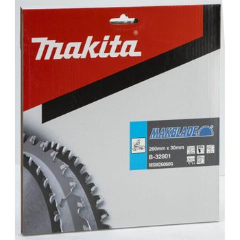Product image of the product “Makita MAKBLADE saw blade 260x30x60Z ”
