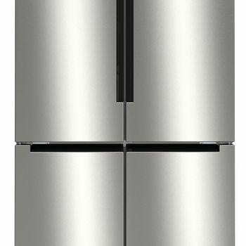Product image of the product “Bosch Serie 4 KFN96APEA side-by-side refrigerator Freestanding 605 L E Stainless steel ”