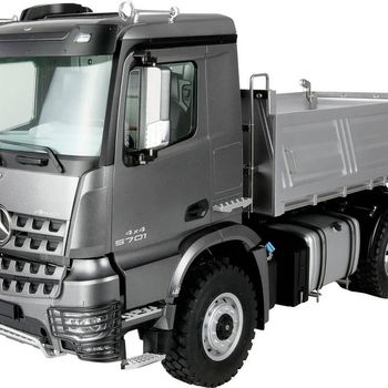 Artikelbild des Artikels “Amewi 22692 Mercedes-Benz Arocs Muldenkipper 4x4 anthrazit 1:14 Elektro RC Modell-LKW RtR “