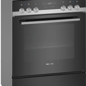 Siemens iQ500 HK9S5A240 cooker Freestanding cooker Electric Ceramic Black 
