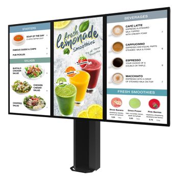 Artikelbild des Artikels “Peerless-AV KOF555-3 Outdoor Digital Menu Board für 3x55