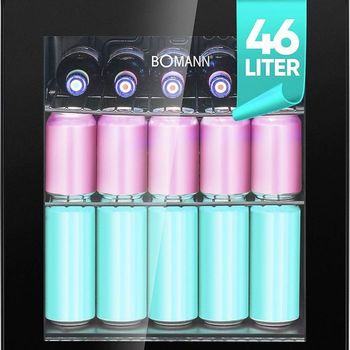 Product image of the product “Bomann KSG 7291black Glas EEK: E (A - G) 46l Standgerät black ”