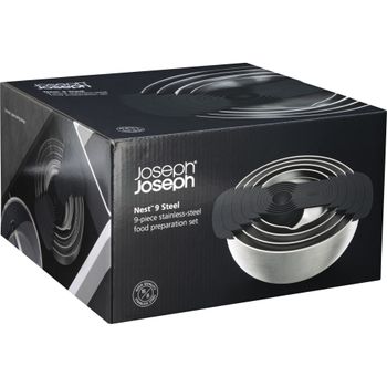 Product image of the product “Joseph Joseph Nest 9er-Set Zubereitung aus Stahl ”