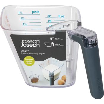 Artikelbild des Artikels “Joseph Joseph Align grau 2-tlg. Messbecher-Set “
