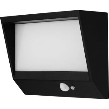 Product image of the product “REV LED Solar Wandl.Lumus 110lm Alu blackm.Bewegungsm.2022001300 ”