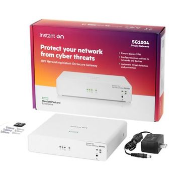 Product image of the product “HPE Networking Instant On Secure SG1004 gateway/controller 10, 100, 1000 Mbit/s ”
