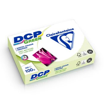 Product image of the product “Clairefontaine DCP Green 100 g A 4 Recylingpapier 500sheets ”