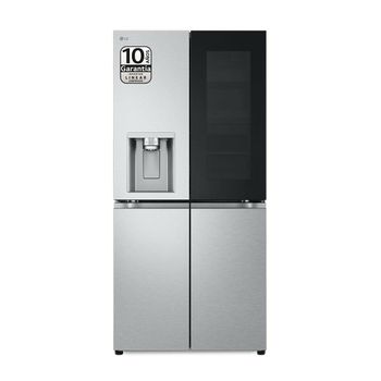 Product image of the product “LG InstaView GMG861MBAE side-by-side refrigerator Freestanding 508 L E Black, Stainless steel ”