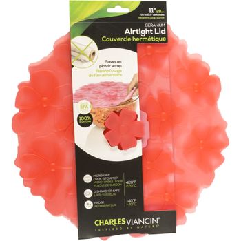 Artikelbild des Artikels “Charles Viancin GERANIUM 28 cm Silikon-Deckel Rosa “