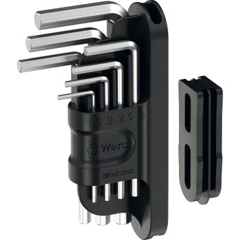 Artikelbild des Artikels “Wera Tool-Check Modular Winkelschlüssel 1 Innen-Sechskant Winkelschraubendreher-Set 1.5 mm, 2 mm, 2.5 mm, 3 mm, 4 mm, 5 mm, 6mm “