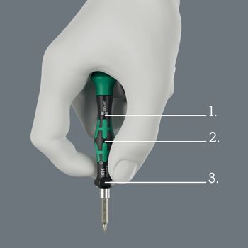 Artikelbild des Artikels “Wera Tool-Check Modular Micro 1 05049002001 Werkzeugset 21teilig “