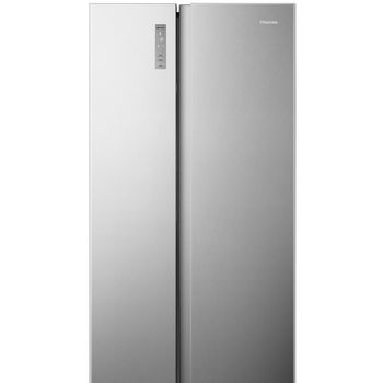 Product image of the product “Hisense RS677N4BID side-by-side refrigerator Freestanding 519 L Stainless steel ”