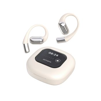 Artikelbild des Artikels “4smarts Open-Ear Bluetooth Kopfhörer SkyBuds AI Screen, beige “