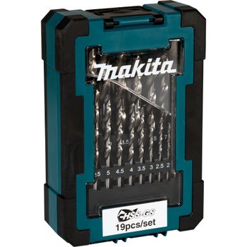 Product image of the product “Makita D-78352 Metall-Spiralbohrer-Set 1 mm, 1.5 mm, 2 mm, 2.5 mm, 3 mm, 3.5 mm, 4 mm, 4.5 mm, 5 mm, 5.5 mm, 6 mm, 6.5 mm, 7 mm ”