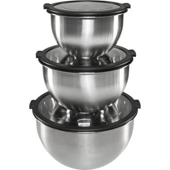 Product image of the product “GEFU 89430 food storage container Round Set 8 L Stainless steel 1 pc(s) ”
