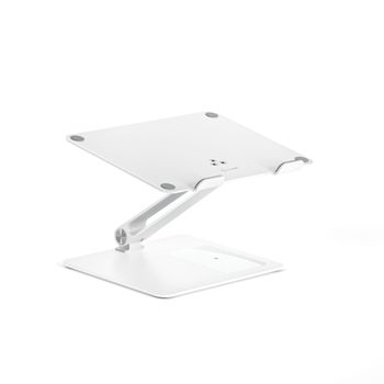 Product image of the product “Alogic Elite Aluminum Laptop Stand Wireless Charger White ”