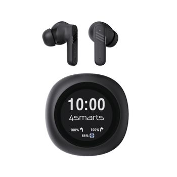 Artikelbild des Artikels “4smarts TWS Bluetooth Kopfhörer SkyBuds Screen Pro ANC,schwarz “